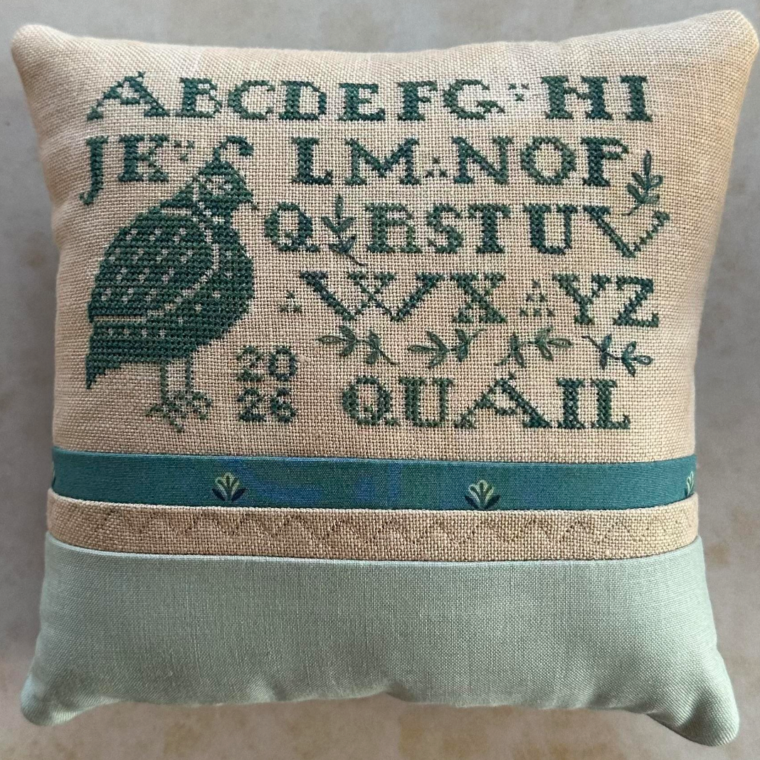 Quail Sampler Cross Stitch by Heart In Hand - Paper Pattern