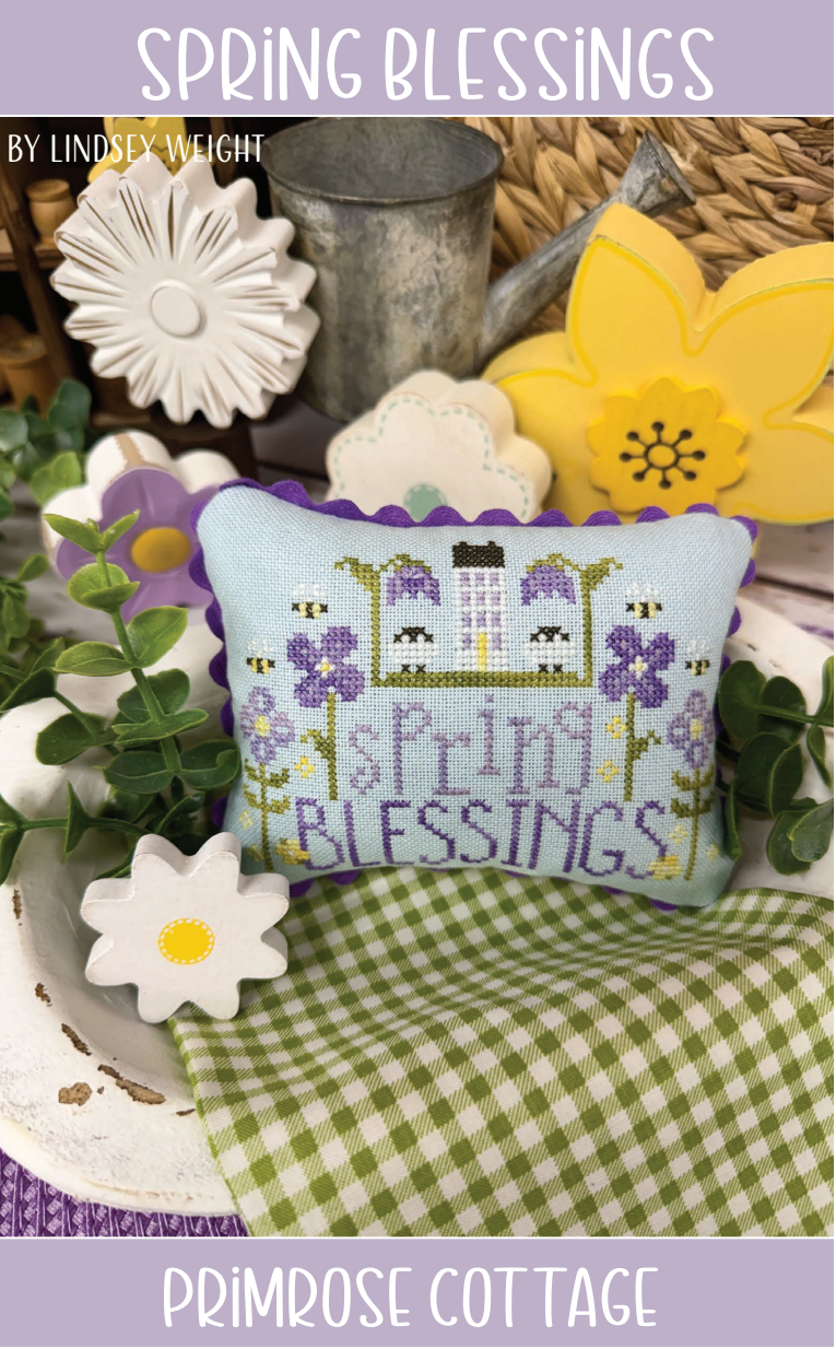 Spring Blessings by Lindsey Weight of Primrose Cottage - PDF Pattern
