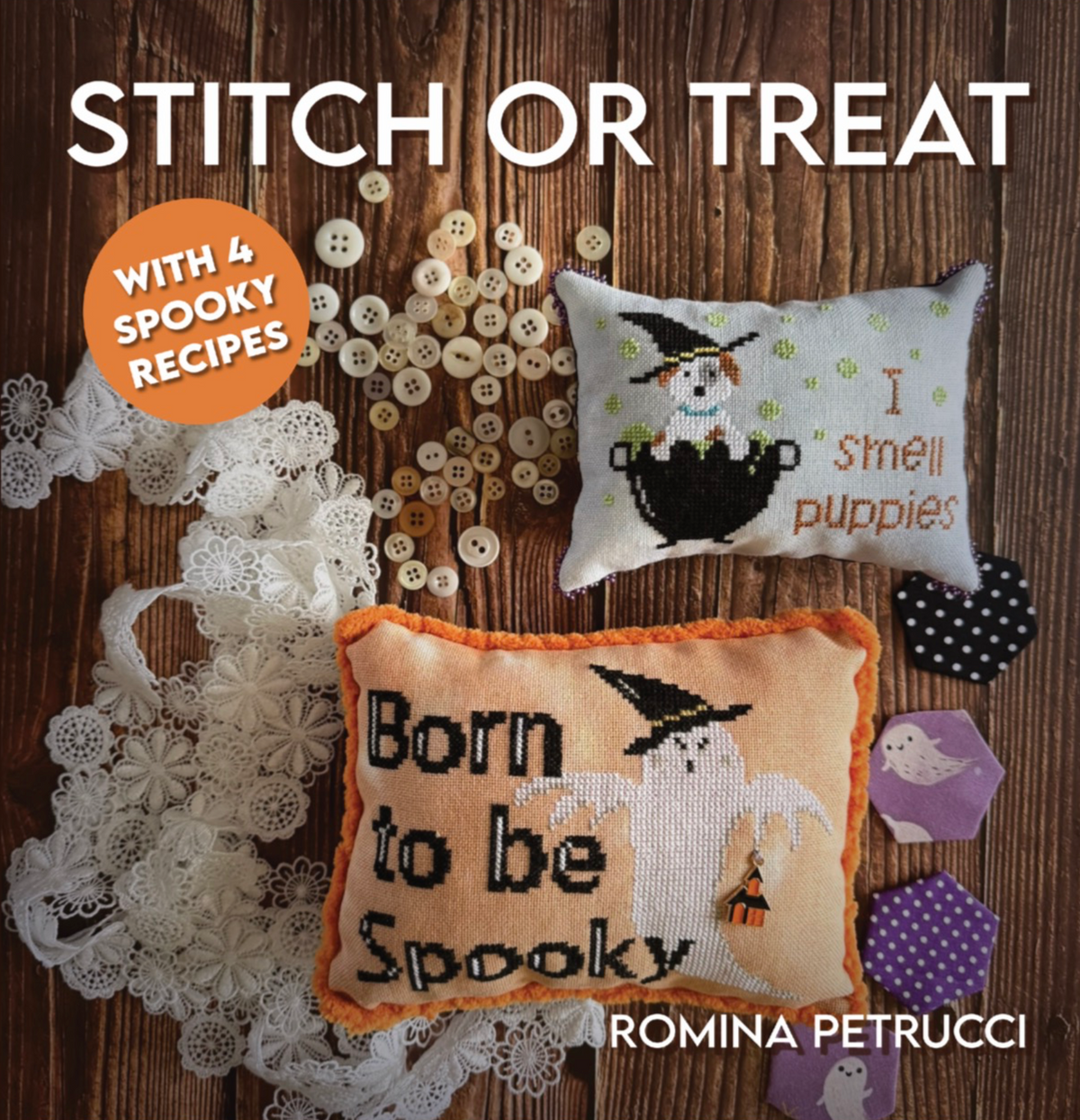 PRE-ORDER - Stitch or Treat Cross Stitch by Romy's Creations - Paper Pattern