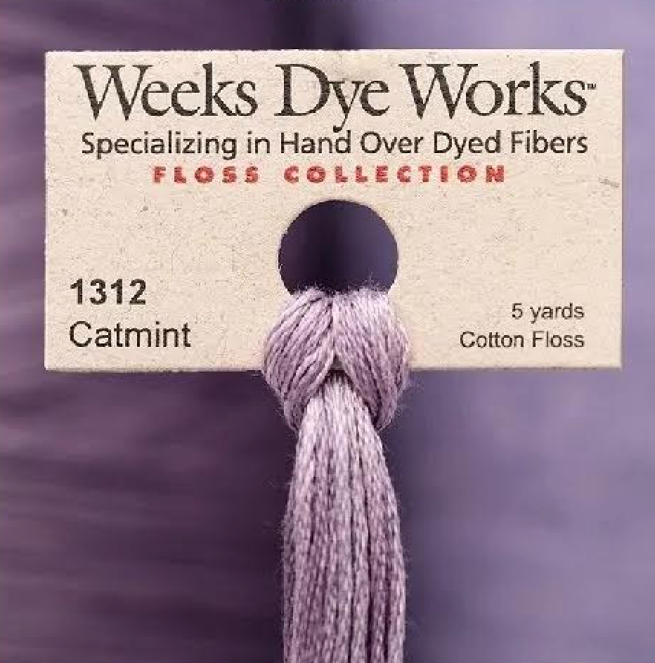 Catmint - Weeks Dye Works Cotton Floss #1312