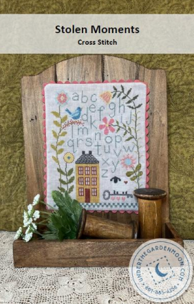 Stolen Moments Cross Stitch by Under the Garden Moon - Paper Pattern