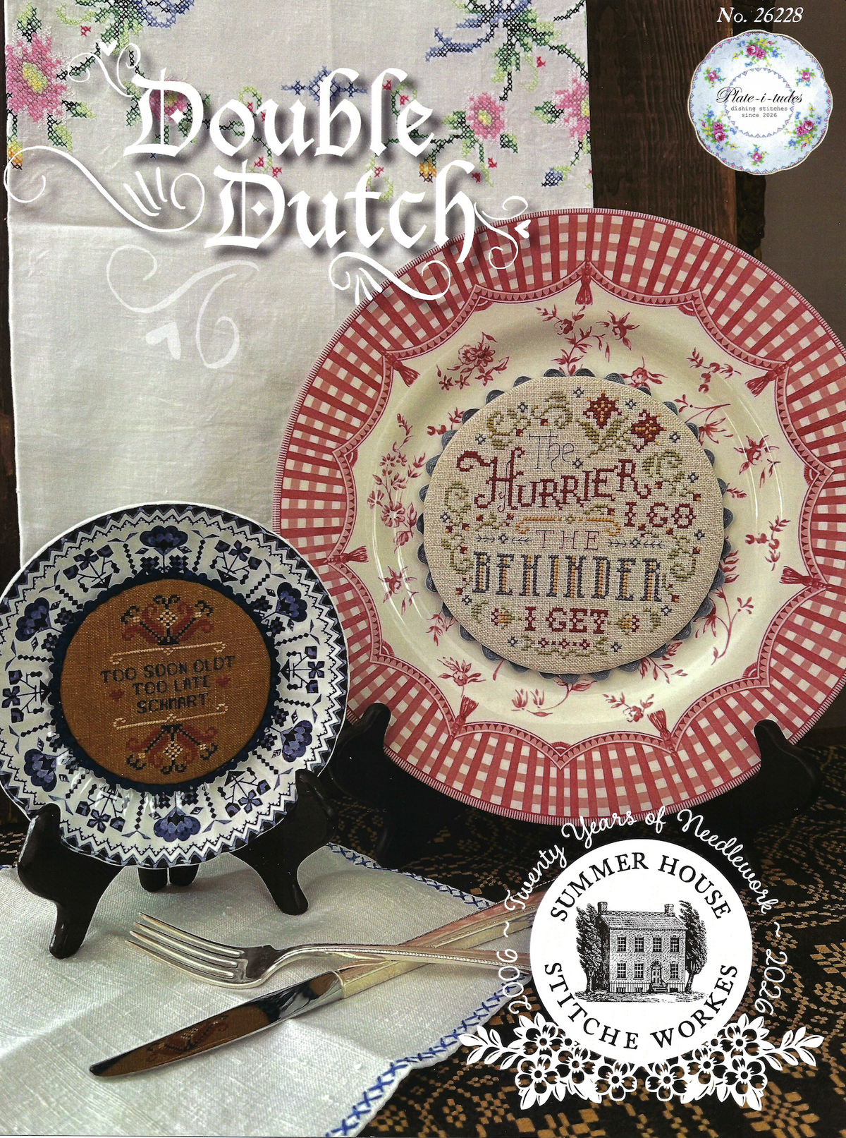 Double Dutch Cross Stitch by Summer House Stitche Workes - Paper Pattern