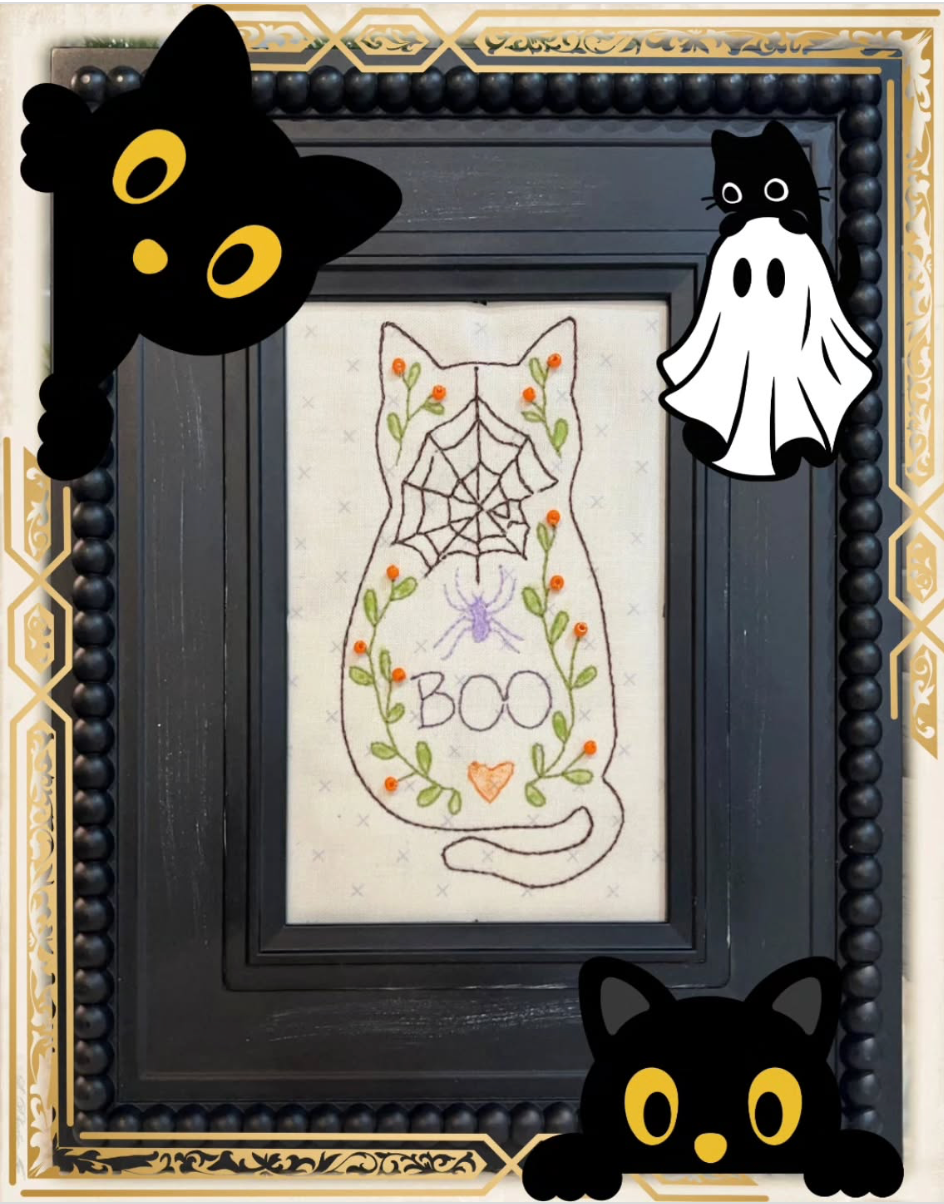 This Little Kitty Embroidery by Plumcute Designs - Paper Pattern