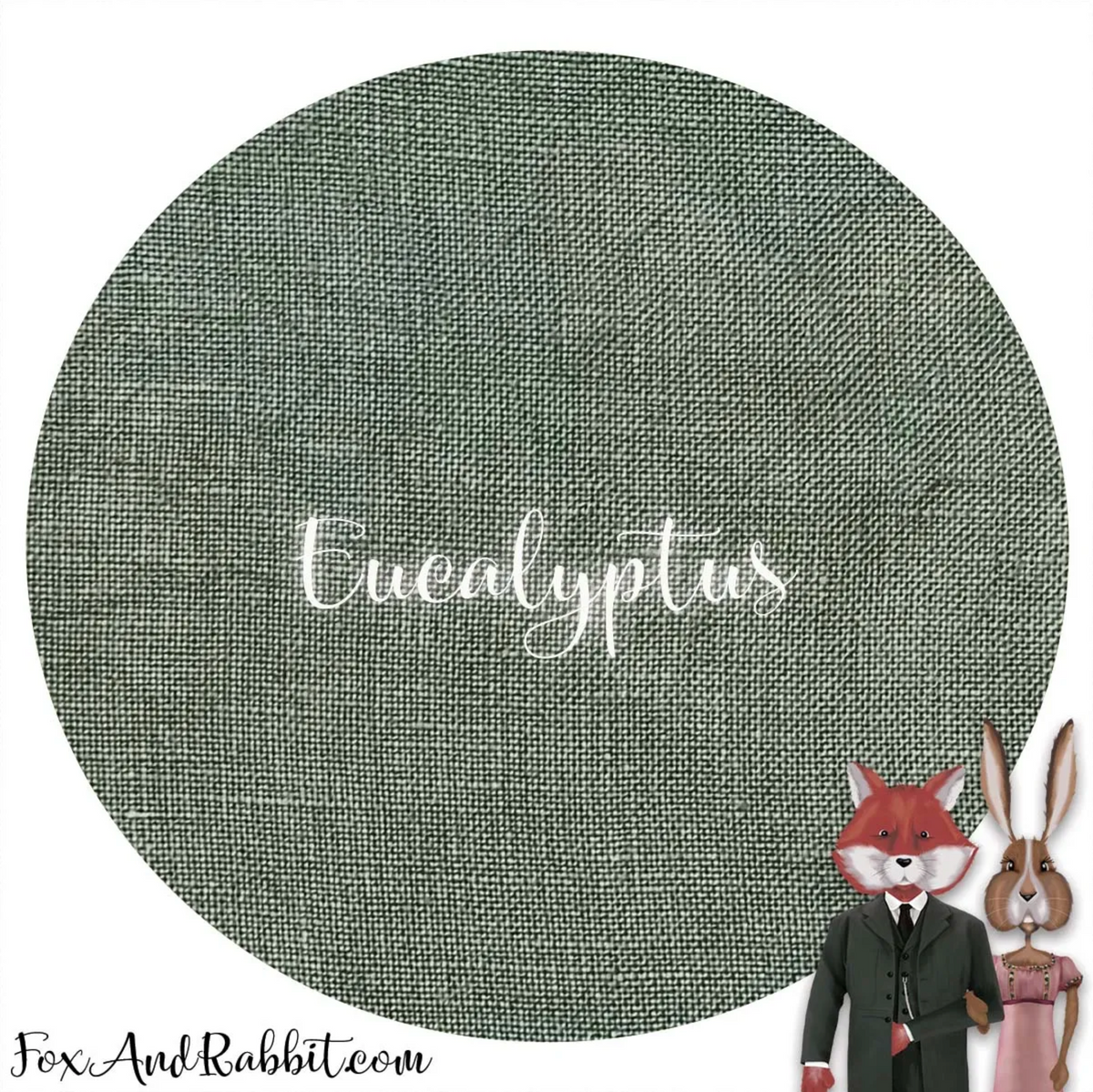 Eucalyptus - Hand Dyed by Fox and Rabbit Designs