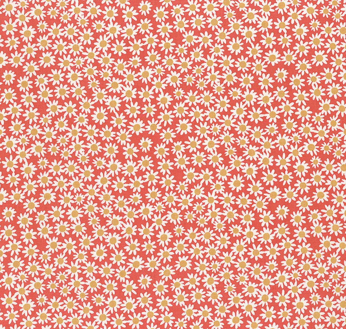 Floral Charms | C15764 | Daisies - Raspberry