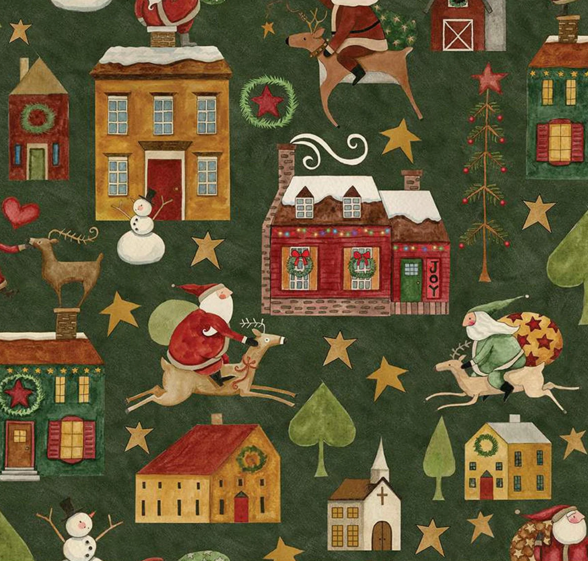 Up On The Housetop | C14730 | Main - Green