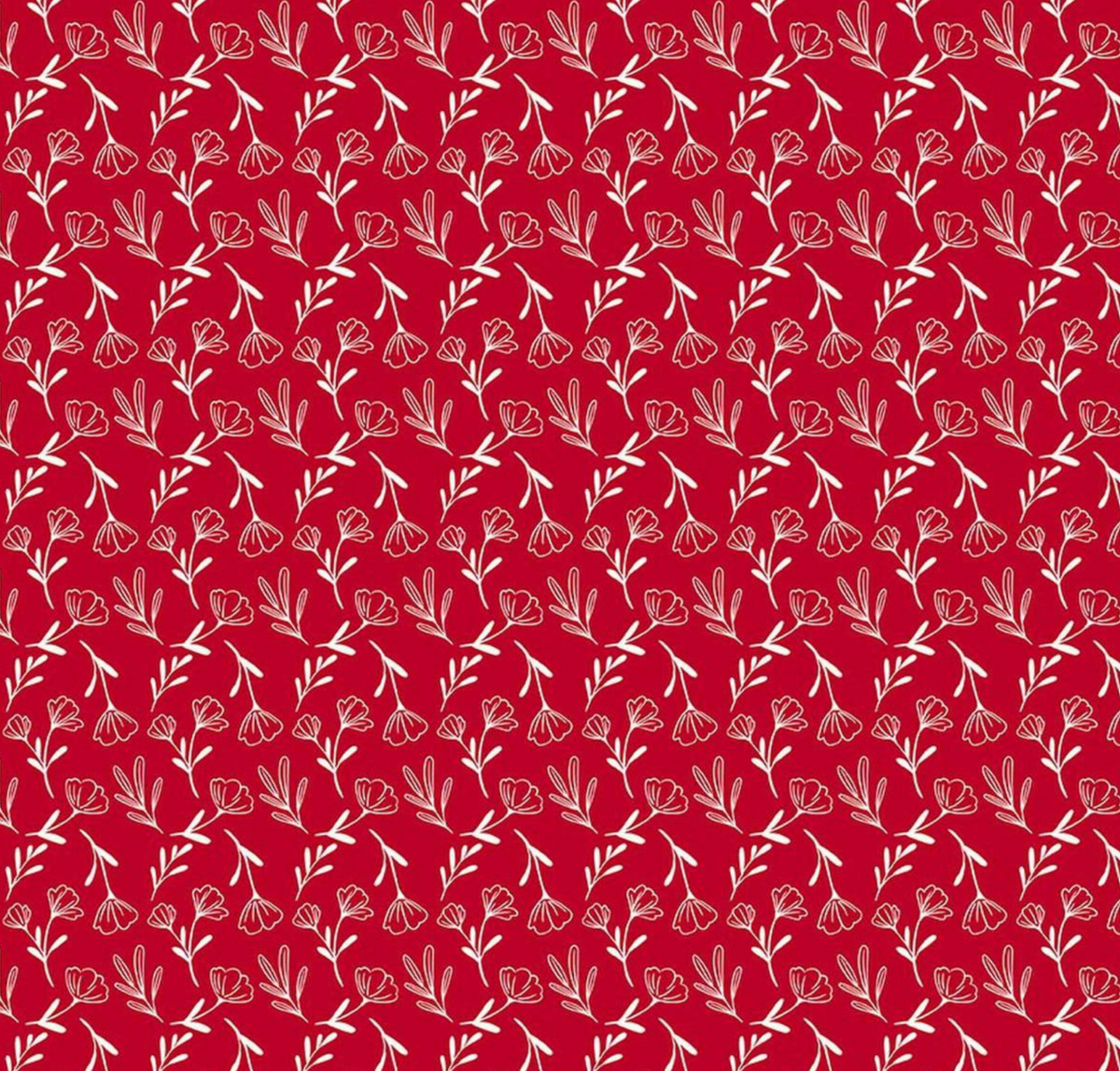 Radiant Ruby | C17262 | Floral - Schoolhouse