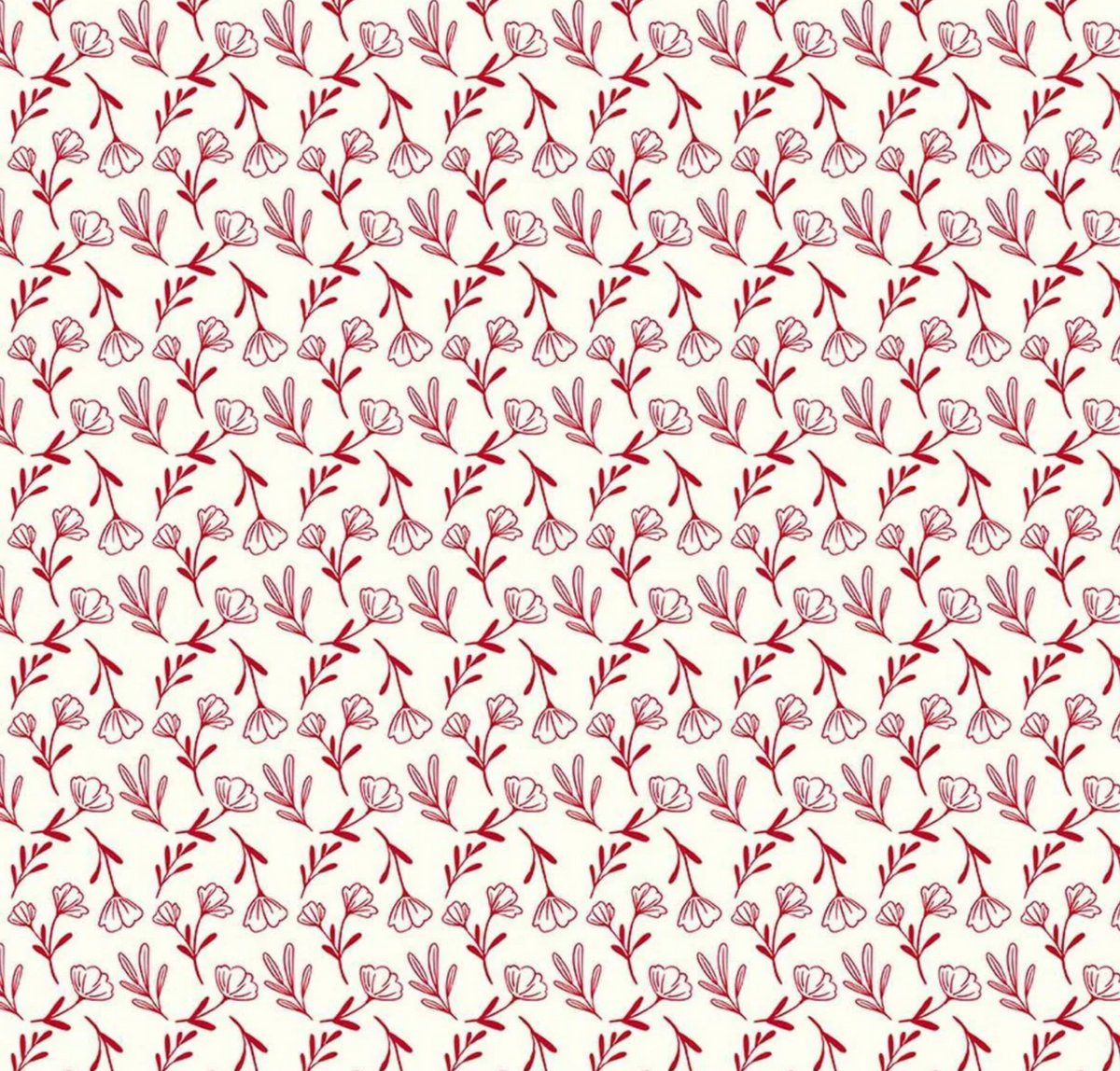 Radiant Ruby | C17262 | Floral - Cloud