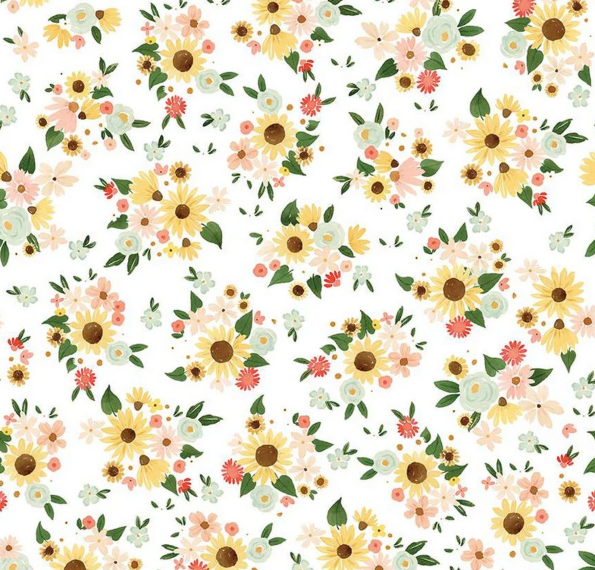 Homemade | C13720 | Floral - White
