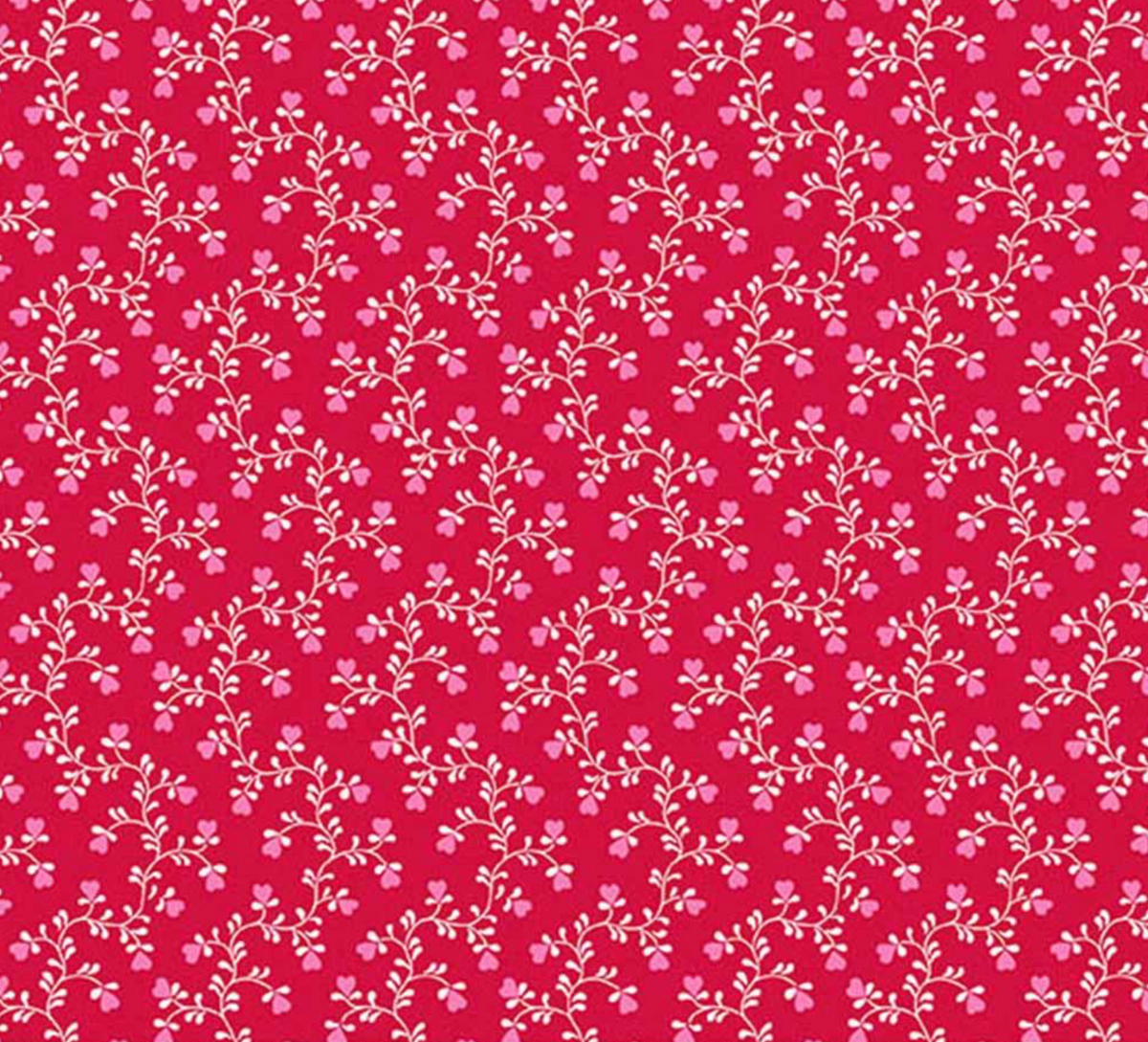Heart and Soul | A-1239-R | Vines - Red