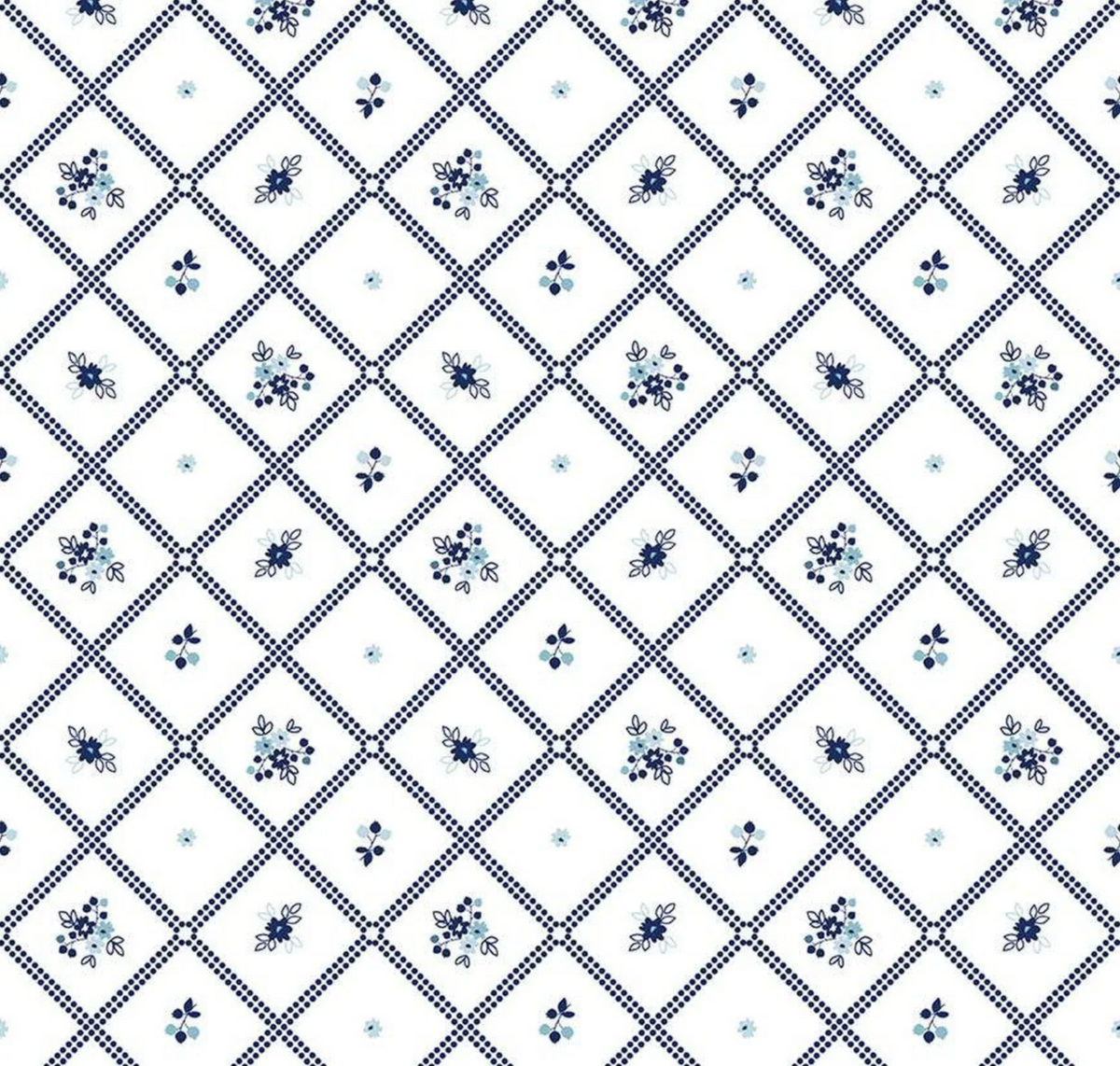 Simply Country | C13412 | Grid - White