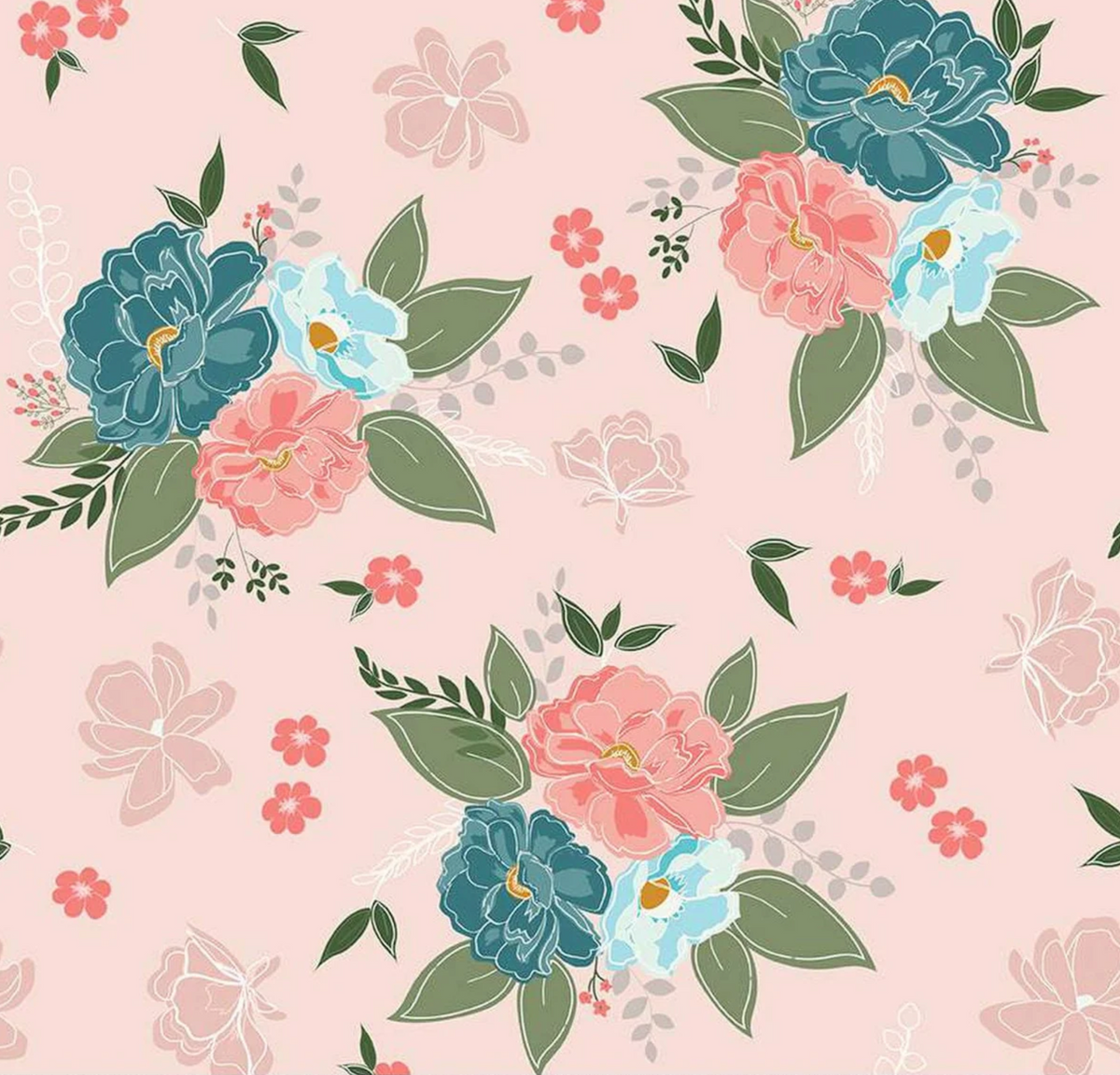 Afternoon Tea | C14030 | Main - Blush