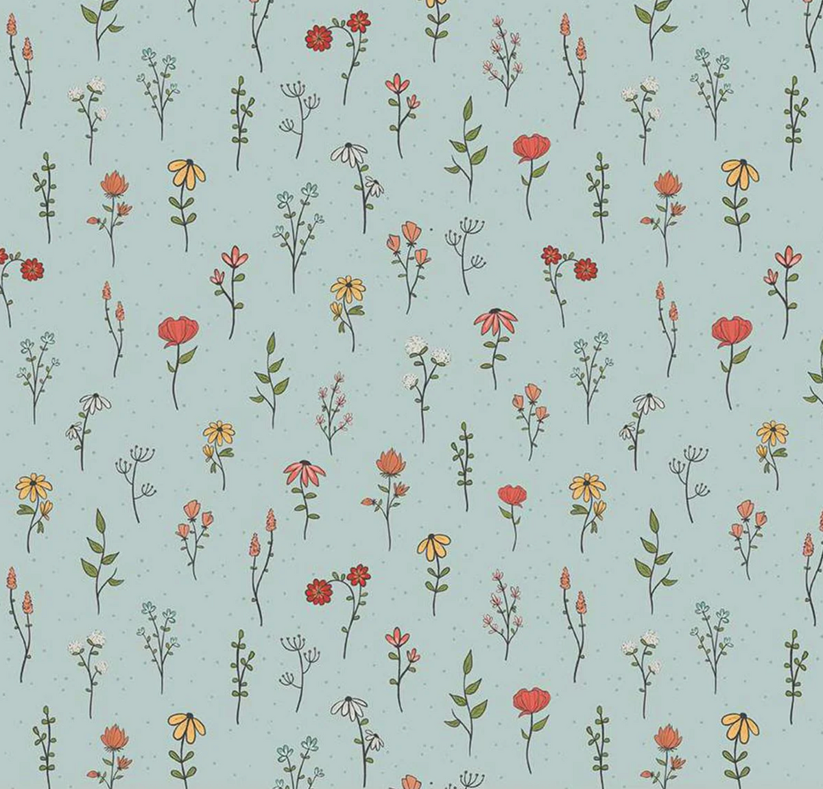 Stay Wild | C15211 | Little Flowers - Mist