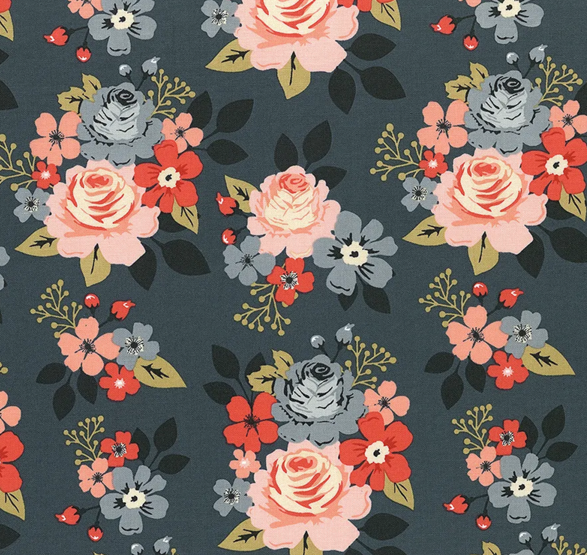 Vintage Charm | C15270 | Main - Midnight
