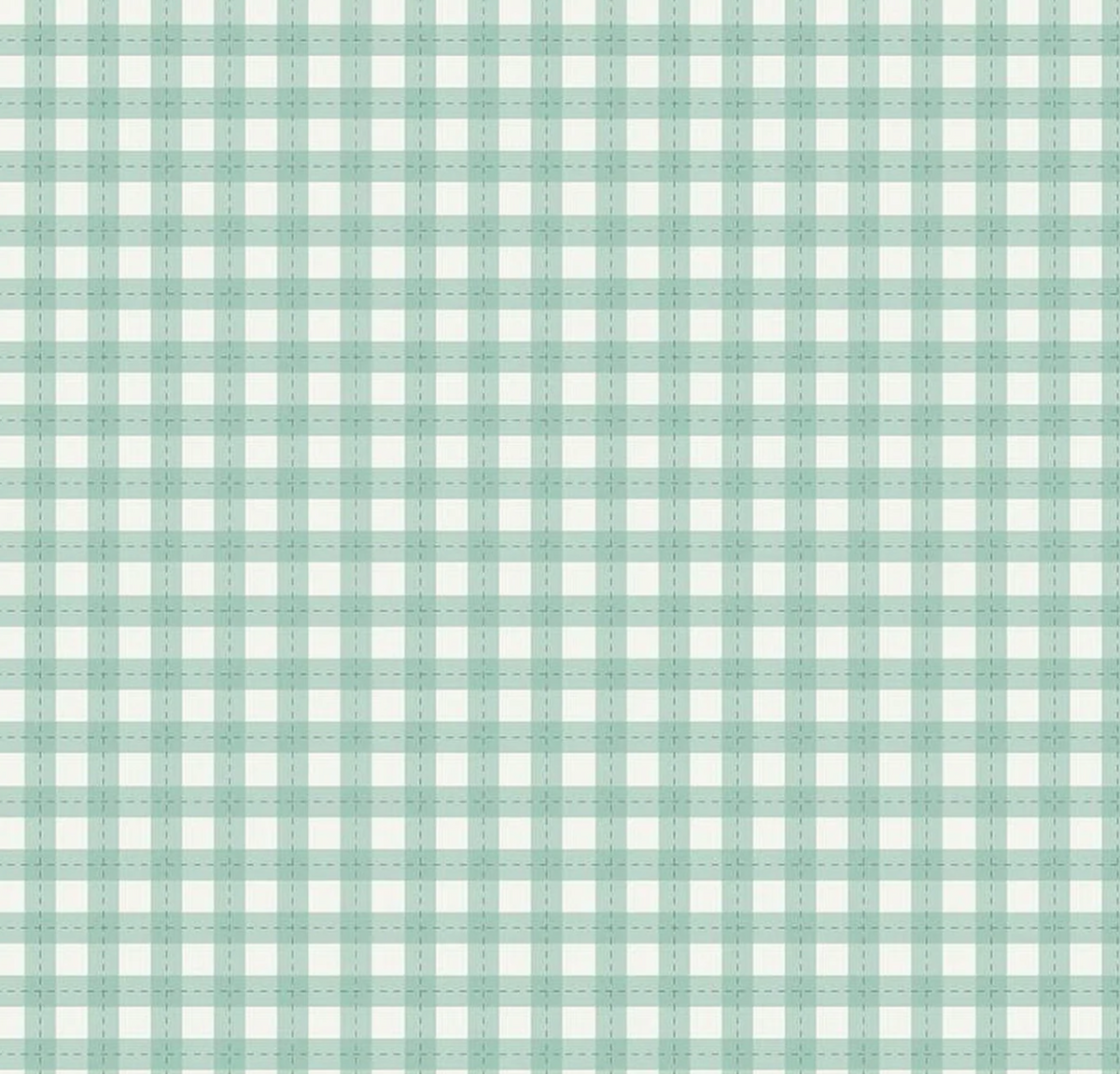 Afternoon Tea | C14035 | Gingham - Scrubs