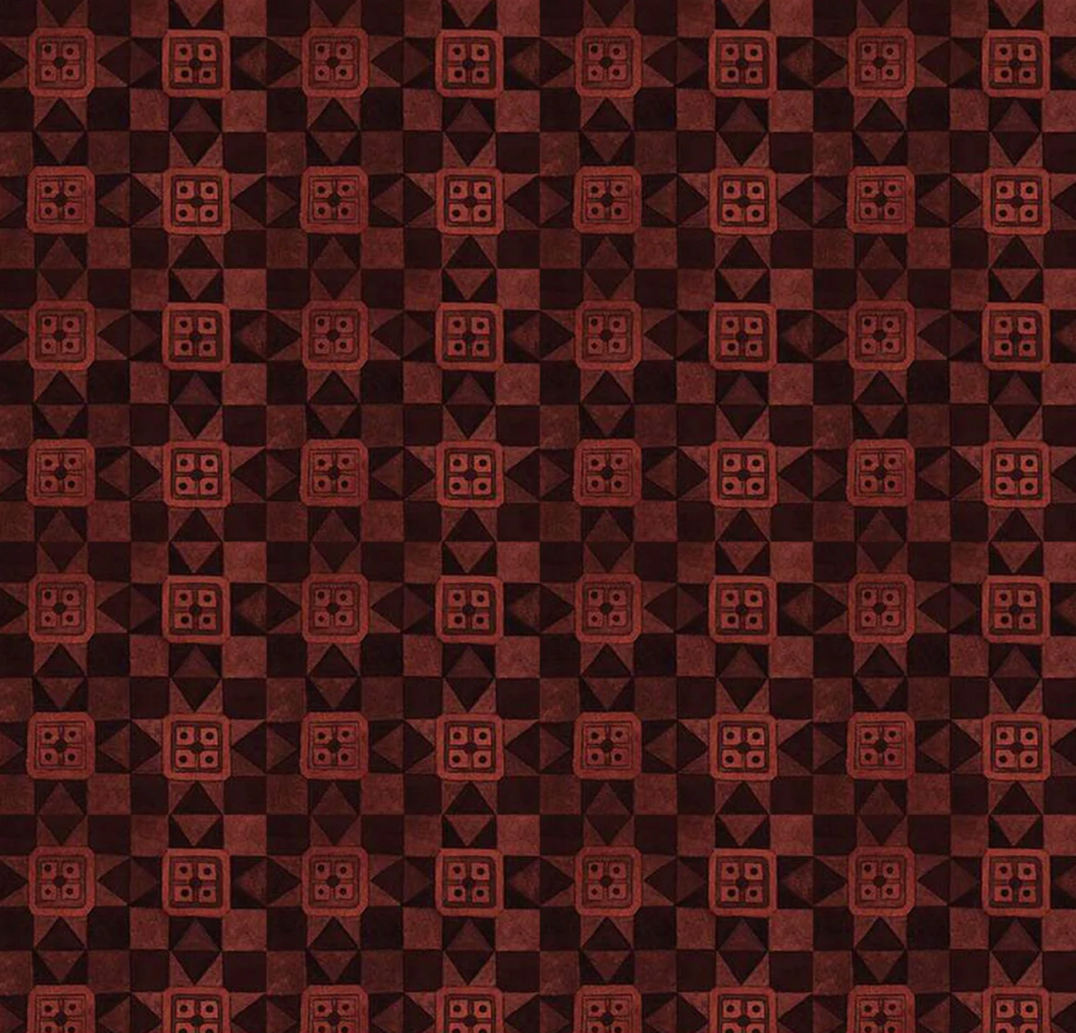Bright Stars | C13104 | Quilt Blocks - Red