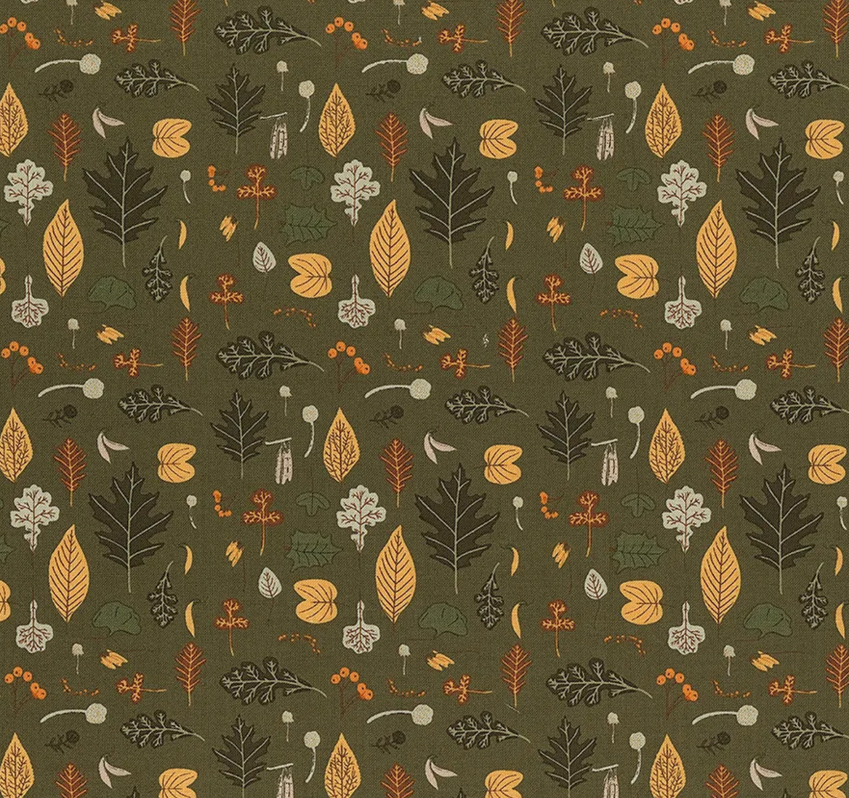 Pumpkin Spice | C14991 | Leaves - Olive