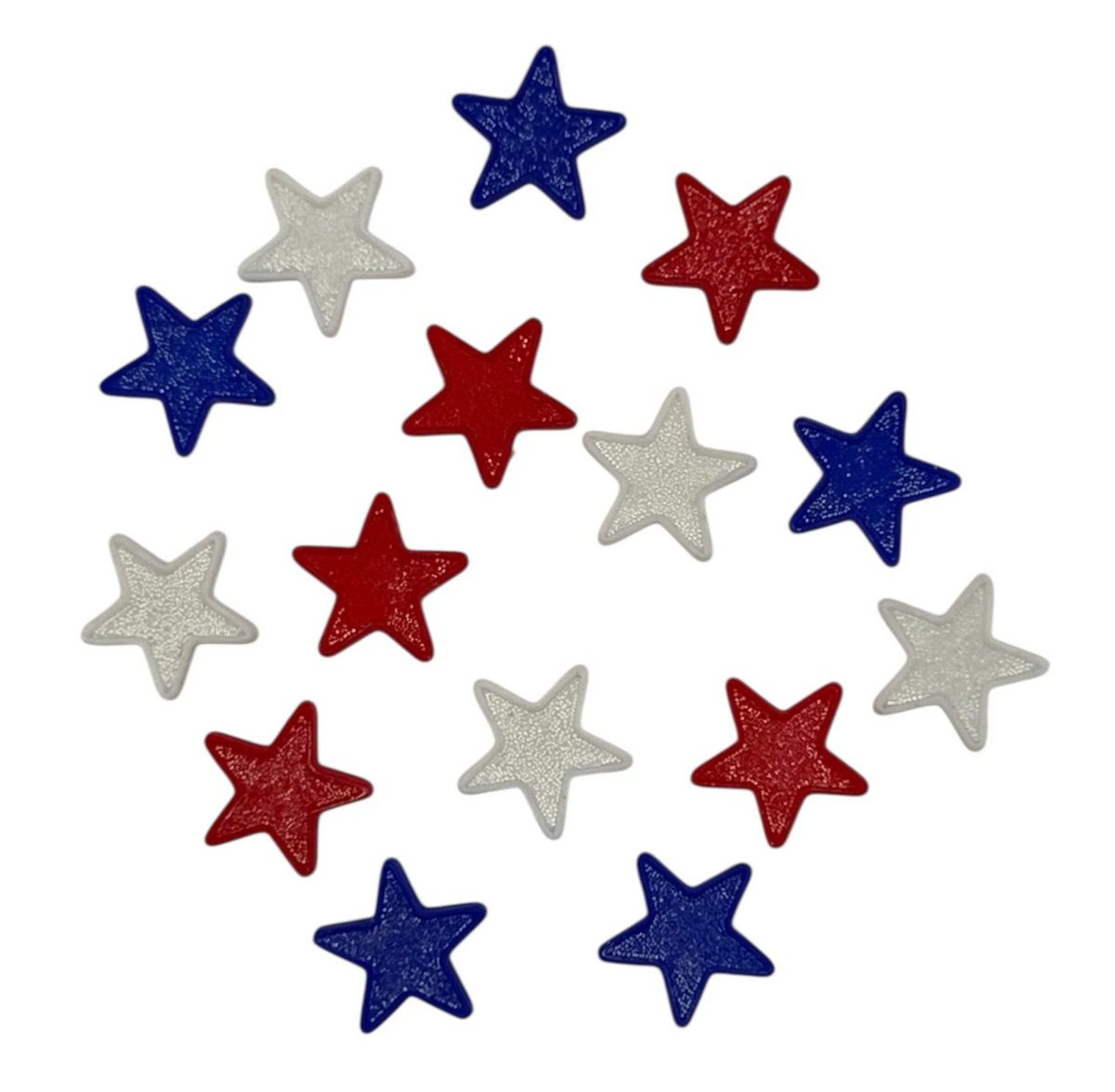 America 250 Classic Star Buttons - by Buttons Galore and More