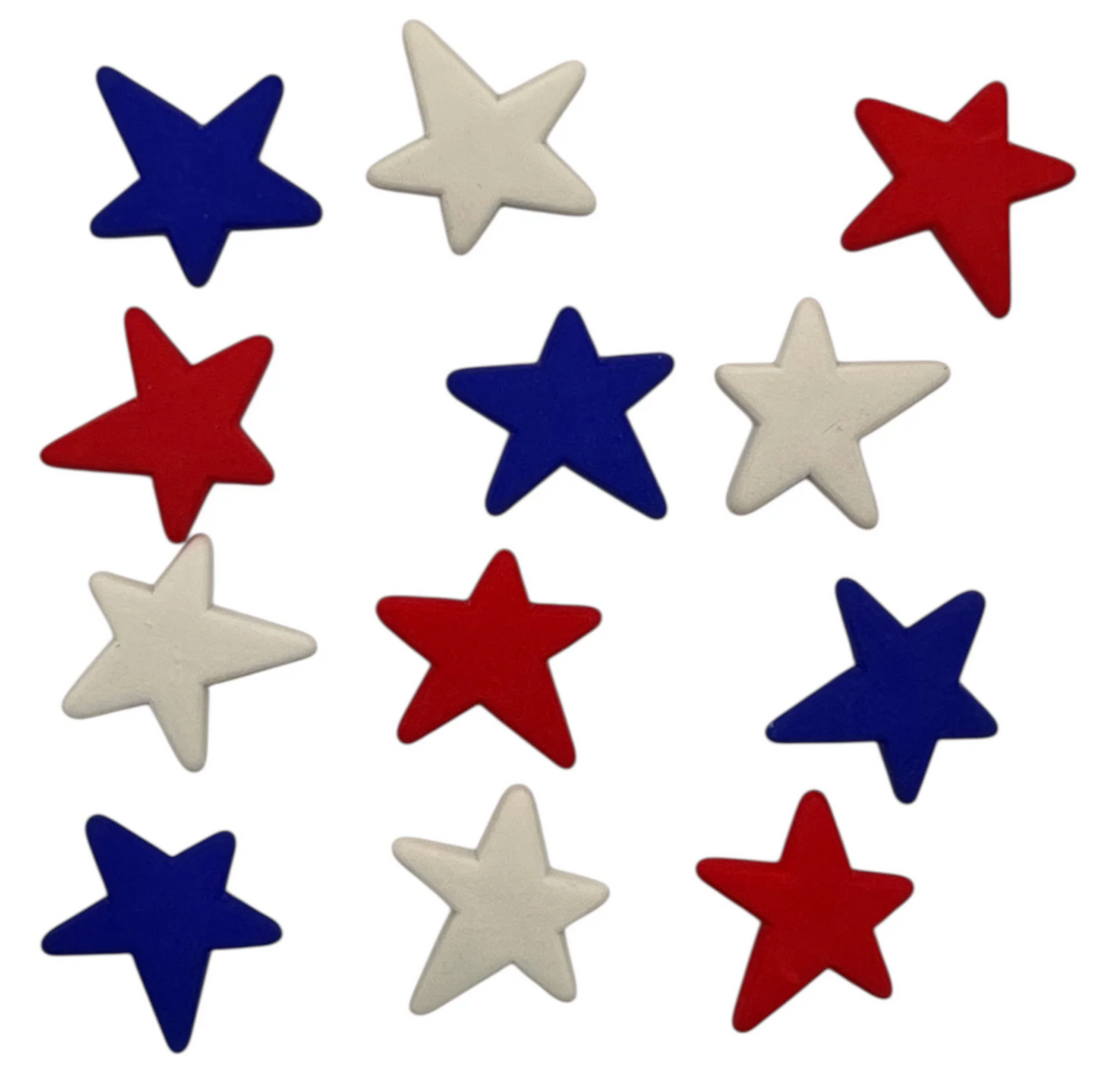 America 250 Heritage Star Buttons - by Buttons Galore and More