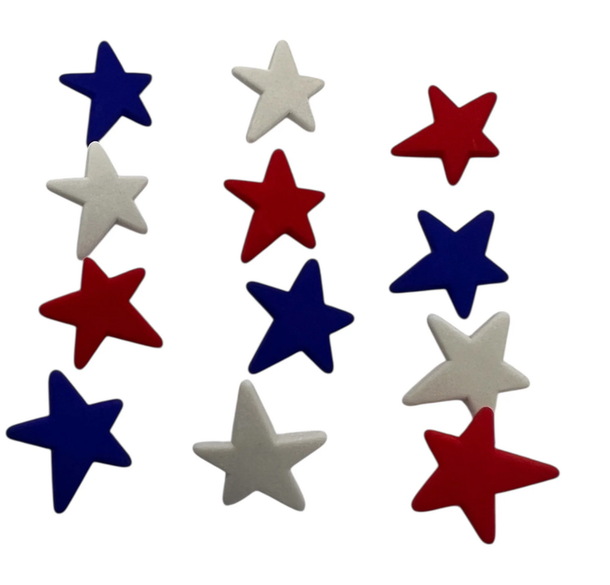 America 250 Heritage Star Buttons - by Buttons Galore and More
