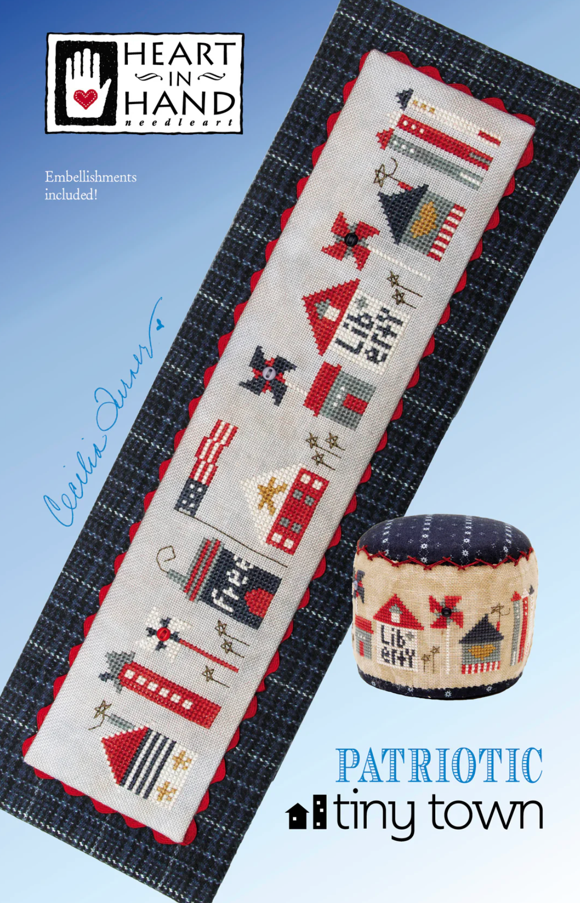 Patriotic Tiny Town by Heart in Hand - PAPER PATTERN