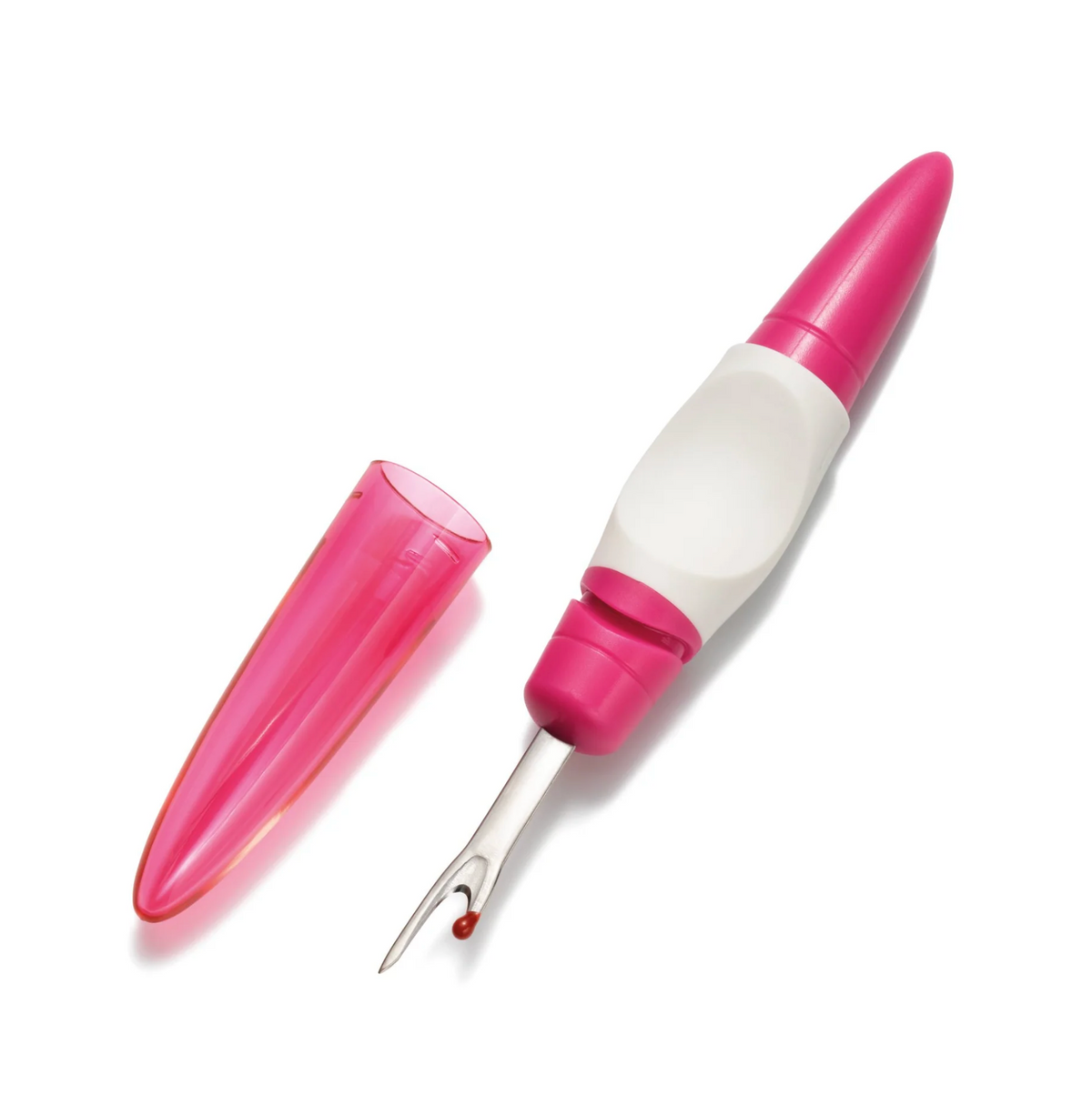 Large Seam Ripper with Protective Cap - Pink
