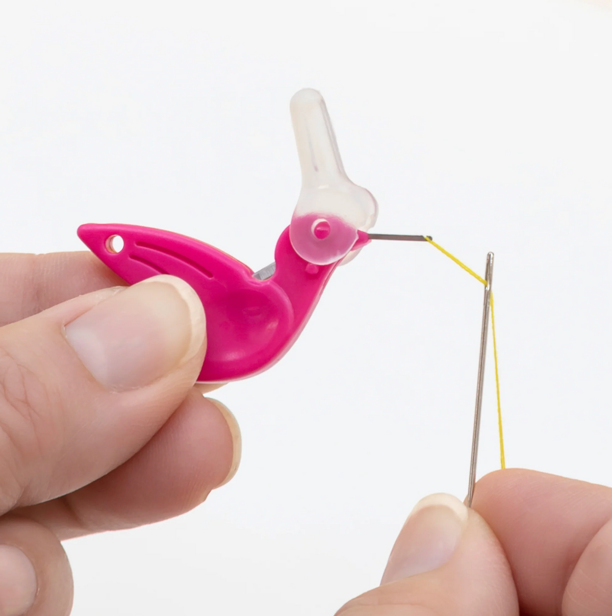 "Birdy" Needle Threader with Thread Cutter