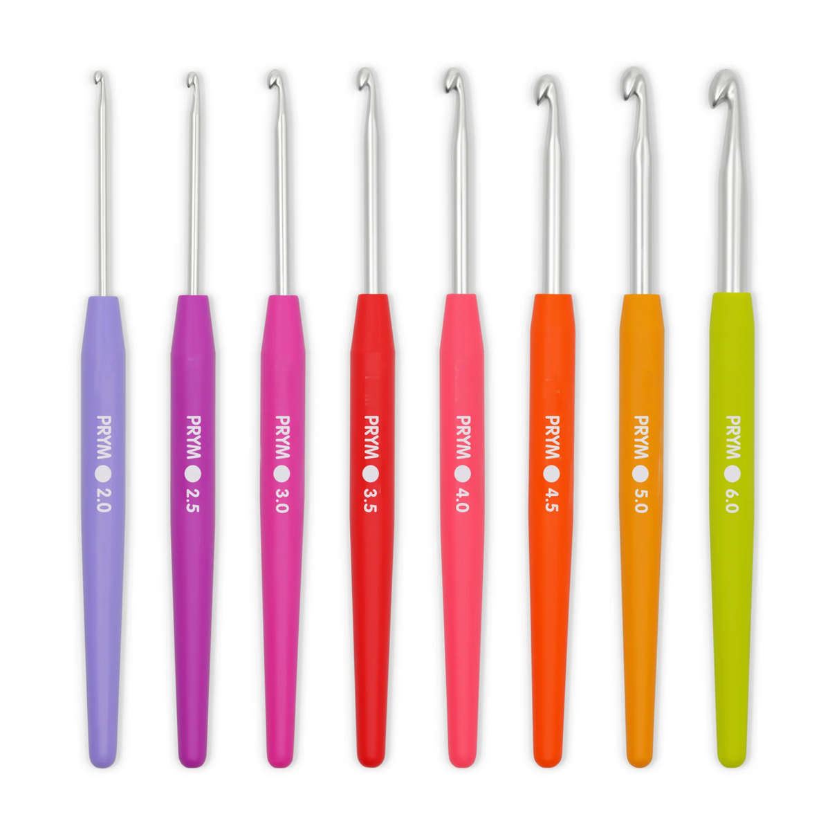 Soft Grip Aluminum Crochet Hook Set