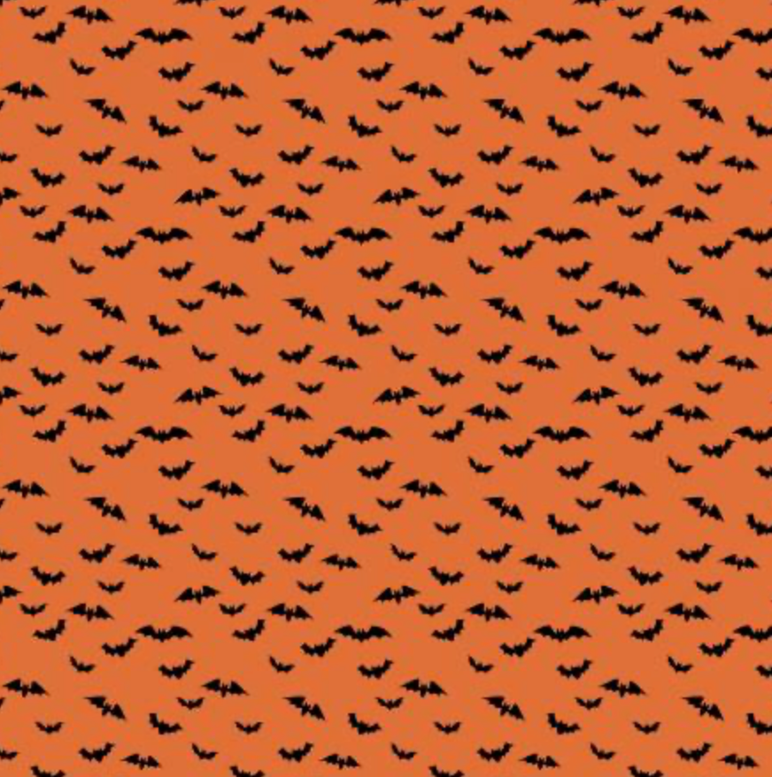 Sophisticated Halloween | C14625 | Bats - Orange