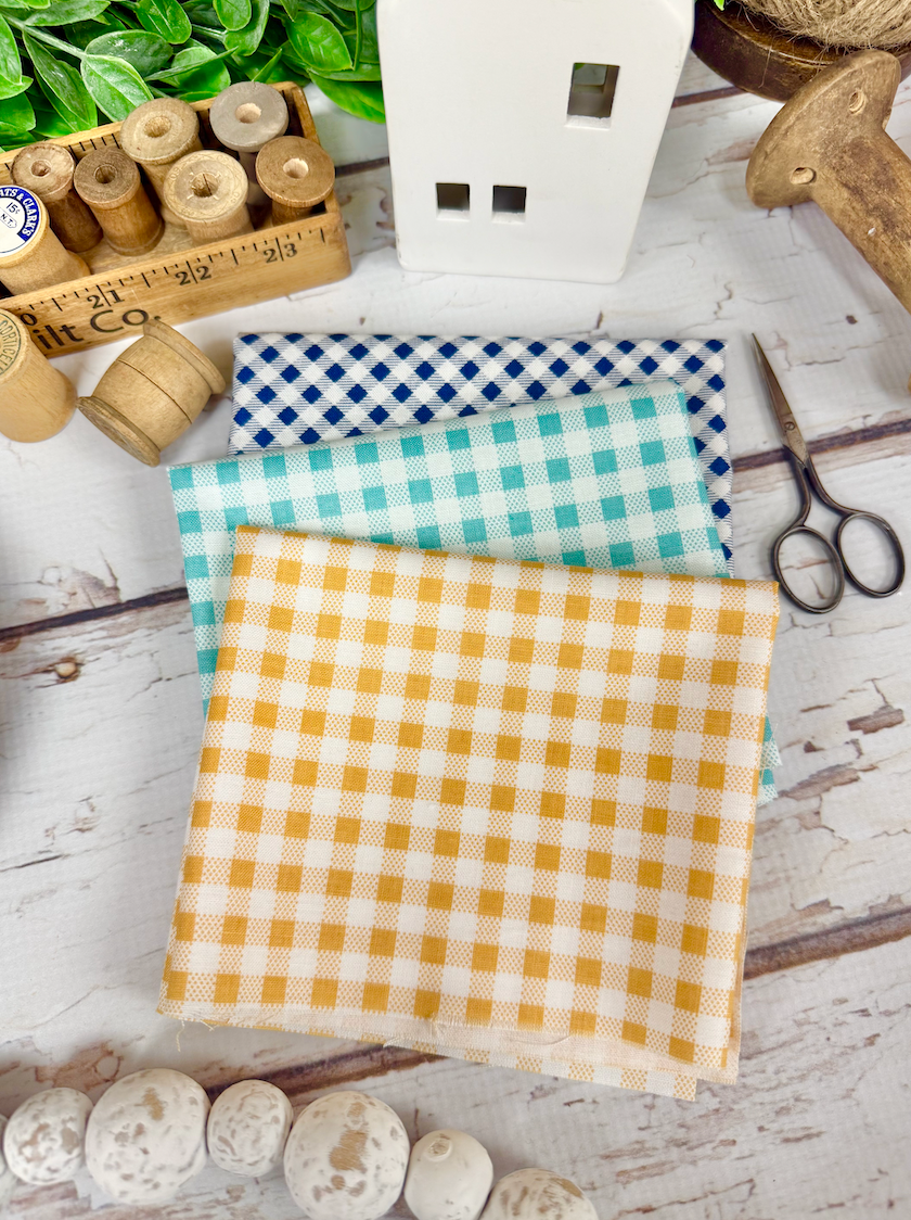 Scissor Fob Frenzy #3 Fabric Bundle - 3 Fat Eighths