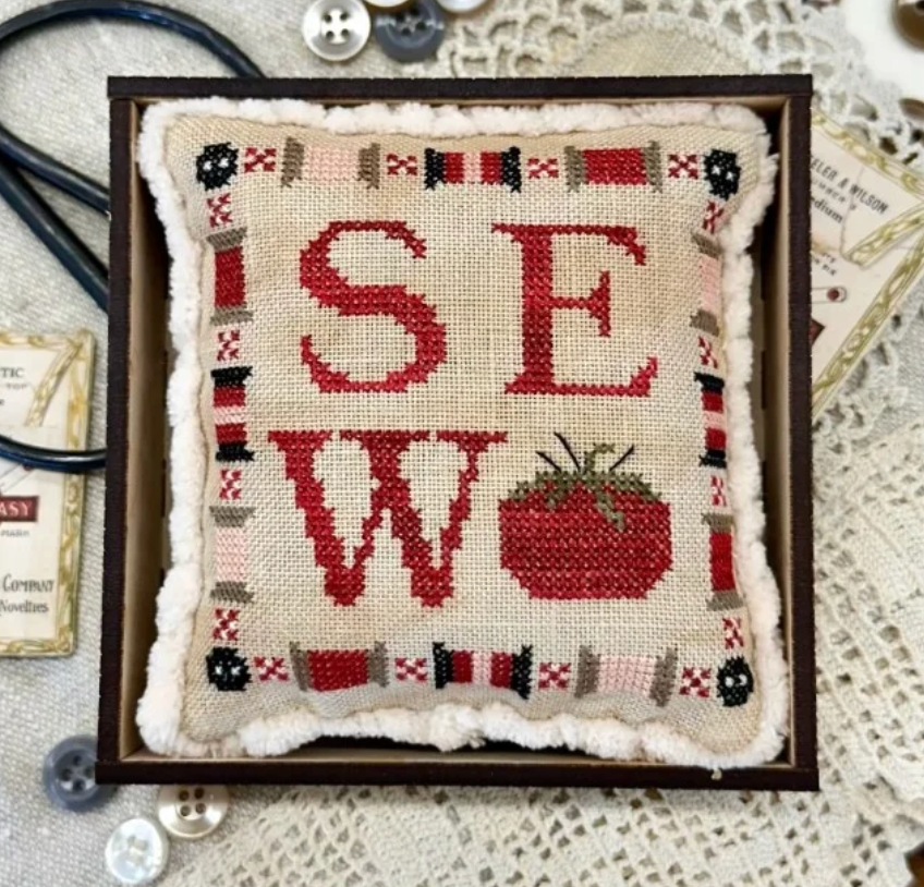 Simply Words Thru the Year: March Cross Stitch by Buttermilk Basin  - Paper Pattern