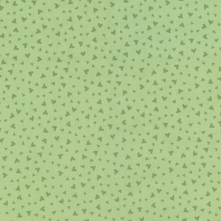 Baby Girl | C16776 | Hearts - Green