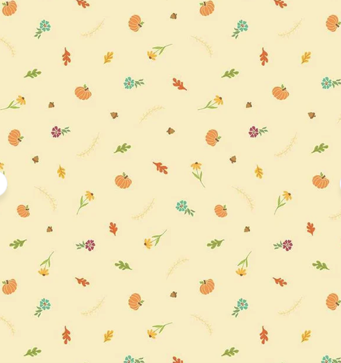 Autumn Afternoon | C14877 | Flowers - Cream