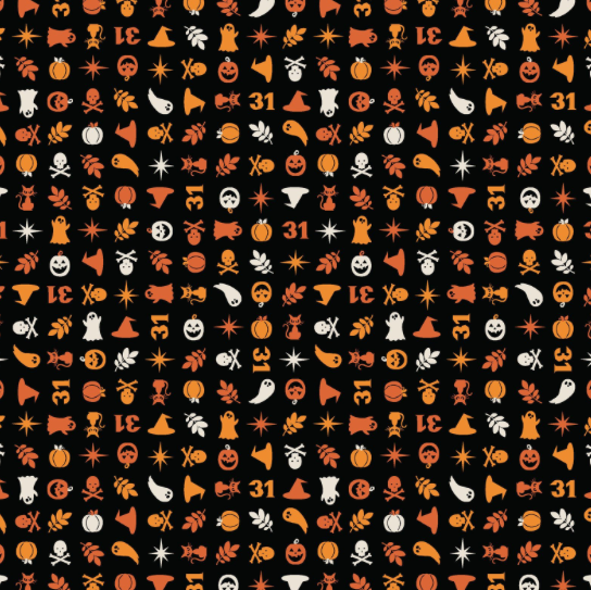 Pumpkins & Potions | MAS10573-J | Black