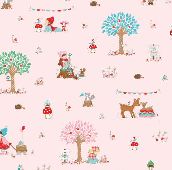 Whimsical Woodland | C17640 | Main - Pink