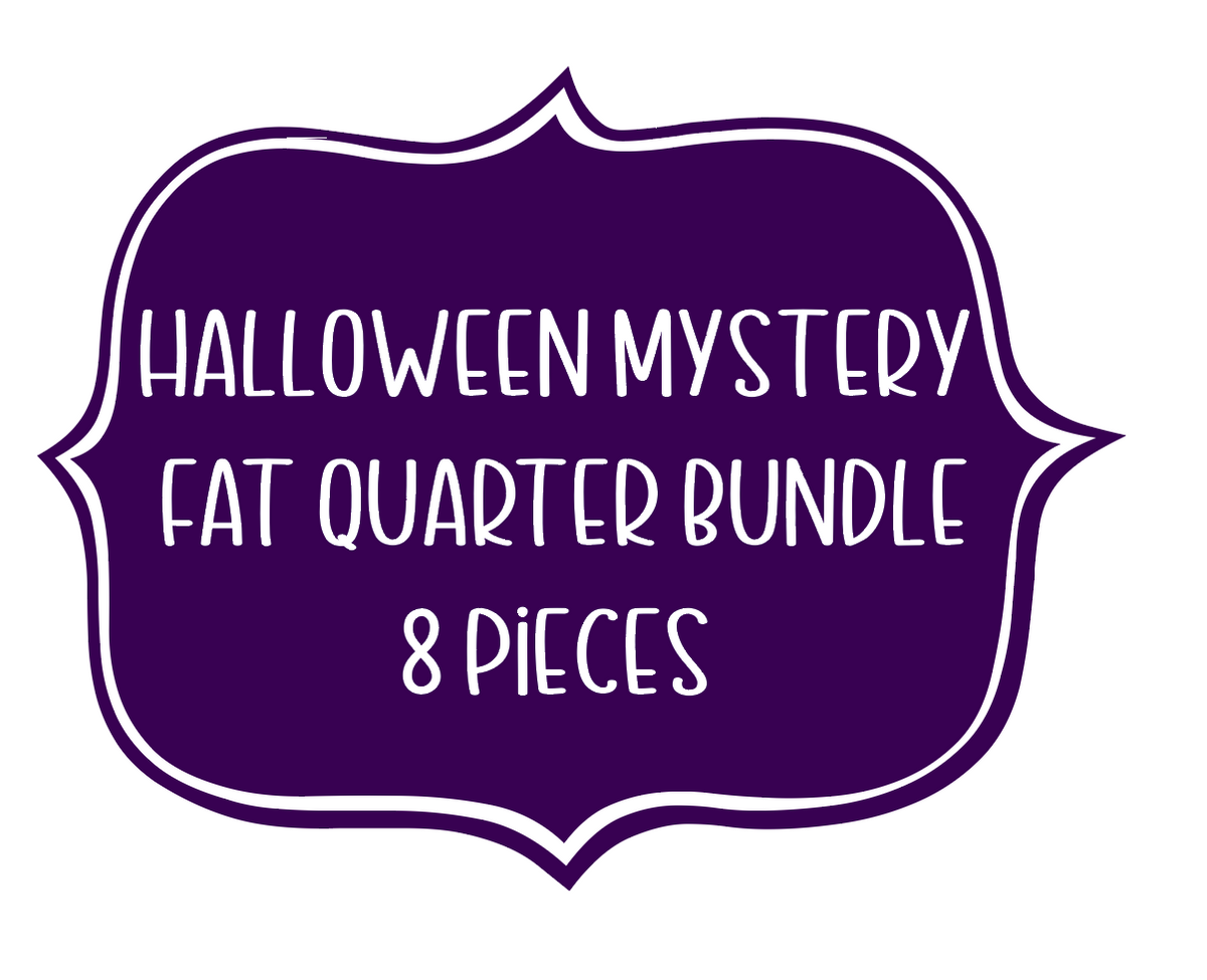 Halloween Mystery Fat Quarter Bundle (8 pieces)