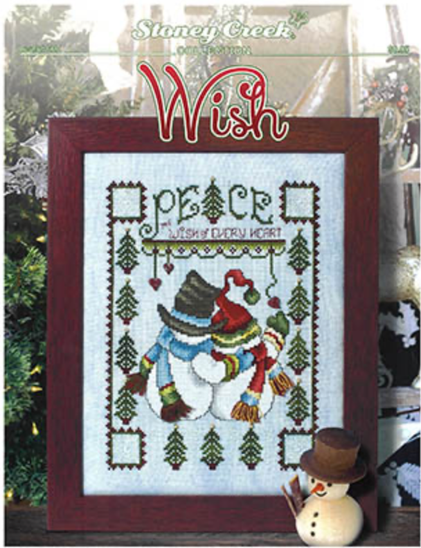 Wish Cross Stitch By Stoney Creek Collection  - Paper Pattern