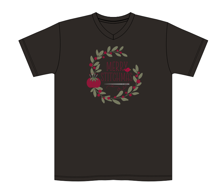 PRE-ORDER Primrose Cottage Exclusive Unisex &quot;Merry Stitchmas&quot; Shirt -  Sizes XS - 3XL
