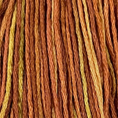Gloden Browns - Valdani 6 Ply Floss #V4