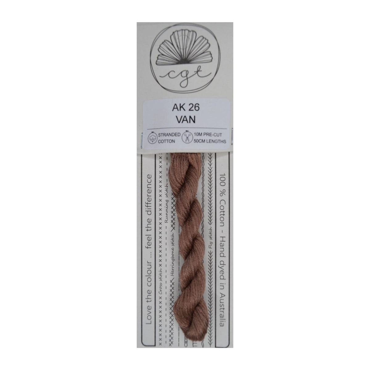 Van Stranded - Cottage Garden Threads Cotton Floss #AK26