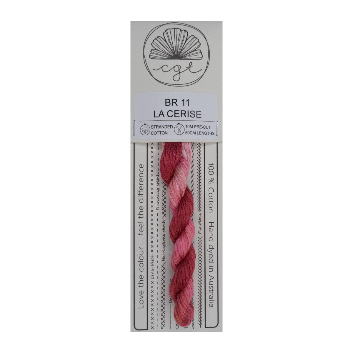 La Cerise Stranded - Cottage Garden Threads Cotton Floss #BR11