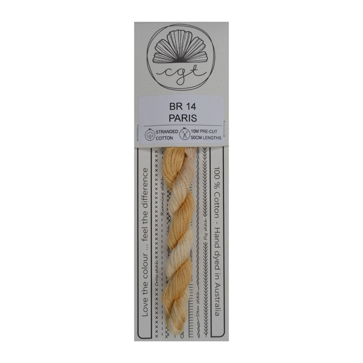 Paris Stranded - Cottage Garden Threads Cotton Floss #BR14