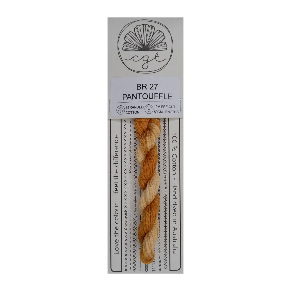 Pantoufle Stranded - Cottage Garden Threads Cotton Floss #BR27