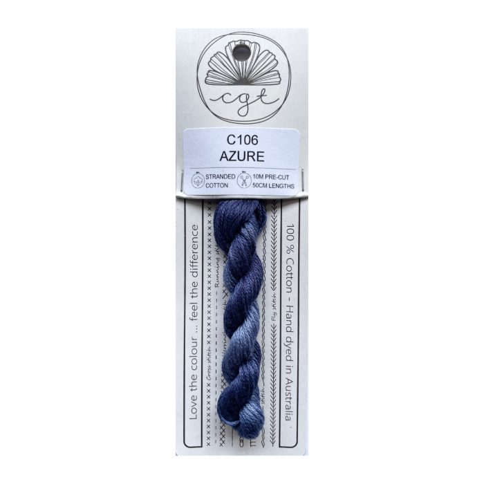 Azure Stranded - Cottage Garden Threads Cotton Floss #C106