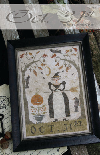 Oct 31st Cross Stitch by With Thy Needle & Thread - Paper Pattern