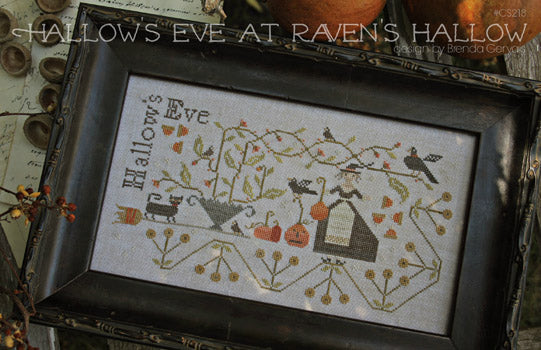 Hallows Eve at Raven's Hallow Cross Stitch by With Thy Needle & Thread - Paper Pattern