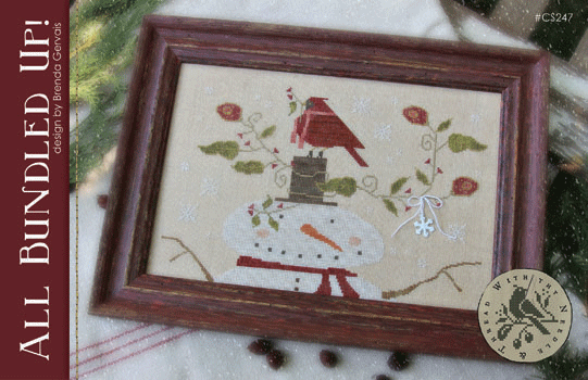 All Bundled Up! Cross Stitch by With Thy Needle & Thread - Paper Pattern