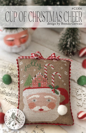 Cup of Christmas Cheer Cross Stitch by With Thy Needle & Thread - Paper Pattern
