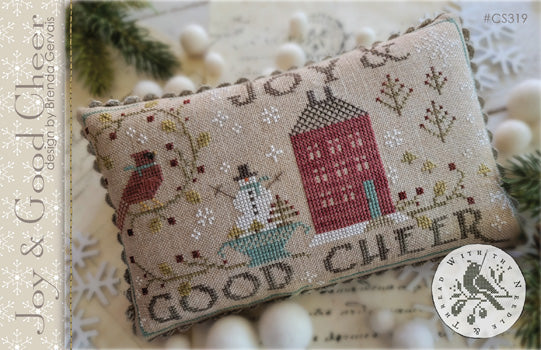 Joy & Good Cheer Cross Stitch by With Thy Needle & Thread - Paper Pattern
