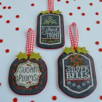 Chalkboard Ornaments - Christmas Collection Part 3 by Hands on Design - PAPER Pattern